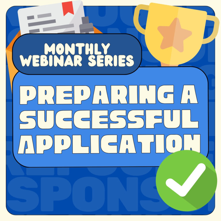 Monthly Webinar 3: How to Prepare a Successful PSR Application