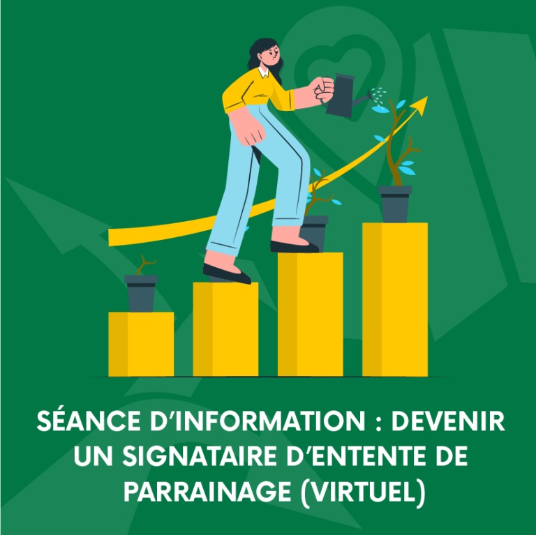 Séance d’information : Devenir un Signataire d’entente de parrainage (virtuel)