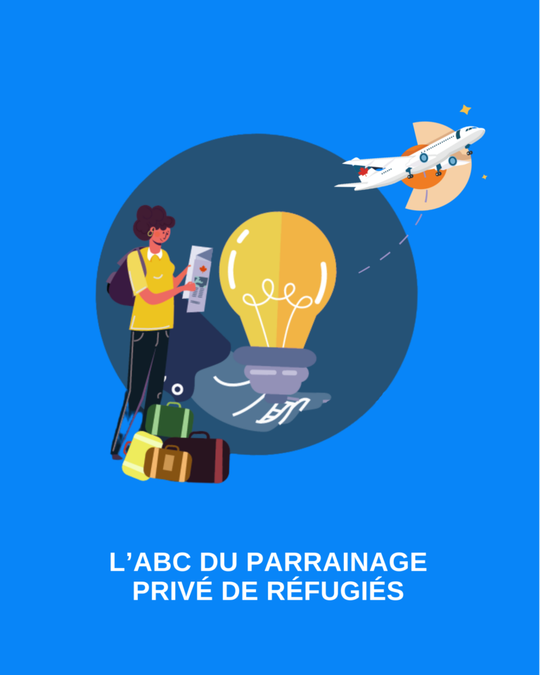 Webinaire: L’abc du parrainage privé de réfugiés (French language webinar)